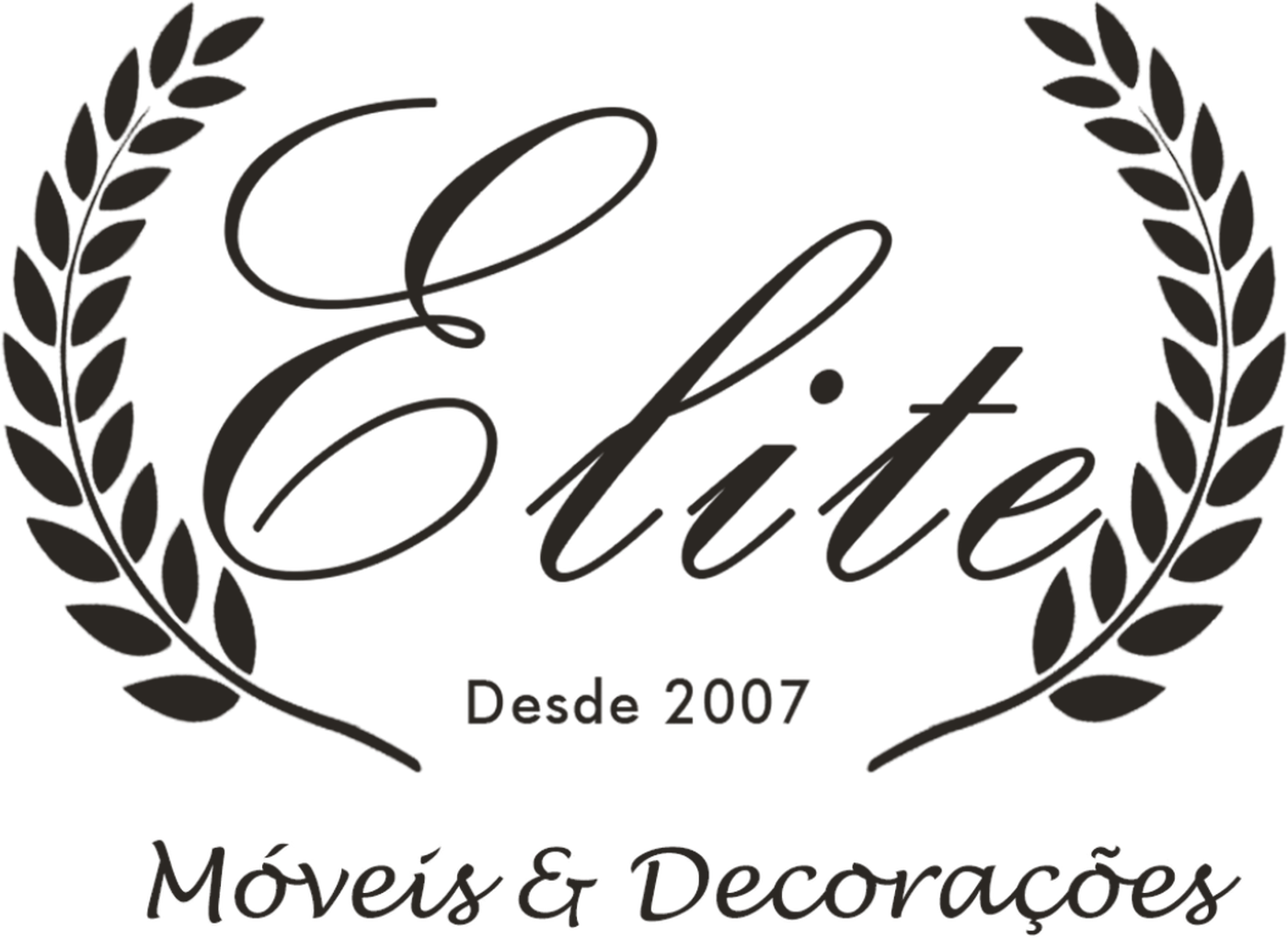 Logotipo Elite Móveis e Decorações